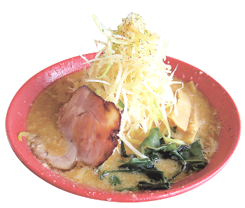 ▲「ネギ味噌らーめん」