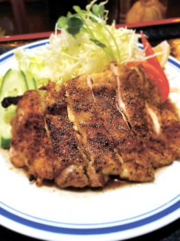 ▲鶏焼き定食(1000円)