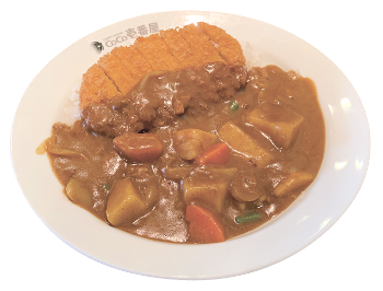 ▲「ロースカツカレープラスやさい」(1000円)