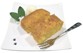 ▲「人参とオレンジのケーキ」