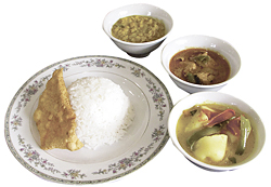 日替わりカレーランチ