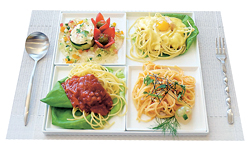 3色スパゲッティー(1080円)