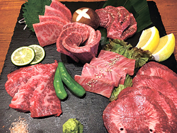 地元で育った蓼科牛をたっぷりいただく