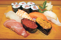 にぎり寿司「上」1900円
