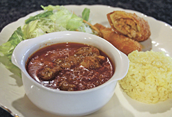 ランチプレート(ナン付き1000円)
