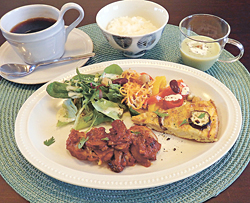 取材時の気まぐれランチ