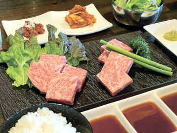 ▲仙台牛ランチ御膳